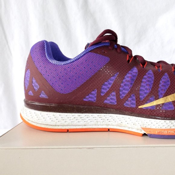 Nike Zoom Running Sneakers, Purple, Size 10.5 - Picture 8 of 11